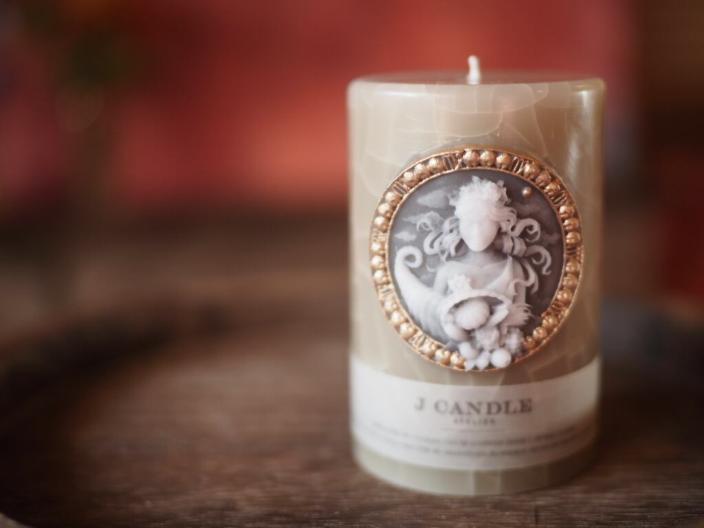 12 Zodiac sign candles -beige-【12星座キャンドル】 | J candle
