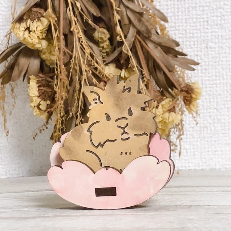 ゆらゆらする置物_はるちゃん