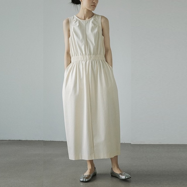 Cocoon Sleeveless ワンピース [26010429]