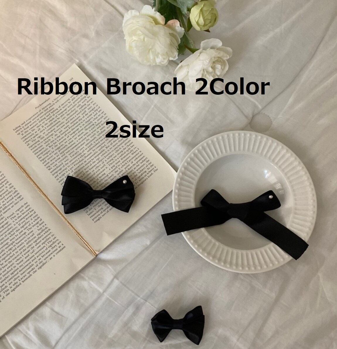 予約【Hi Yeboo】Broocklyn Collection Broach 2size《2Color》