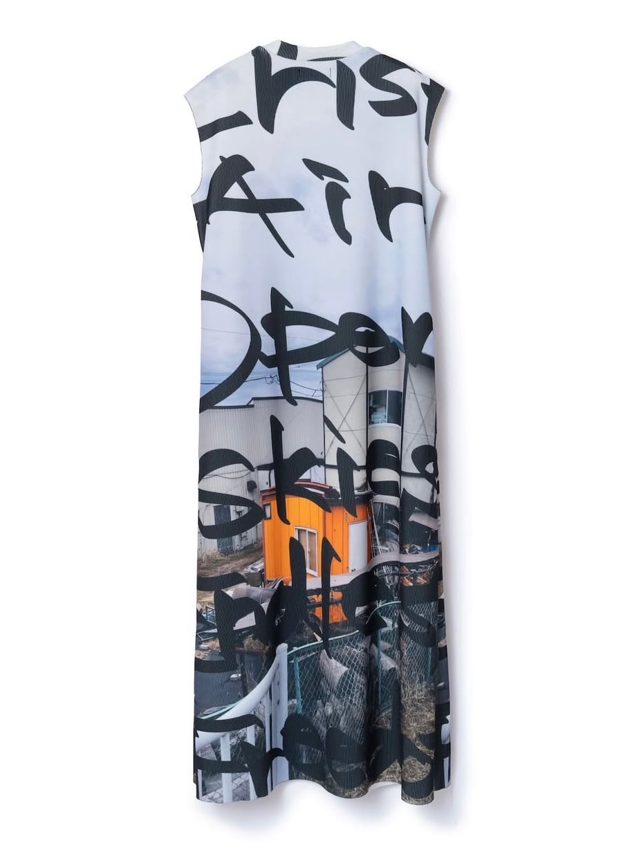 25AW】NONTOKYO ノントーキョー / プリントノースリーブ