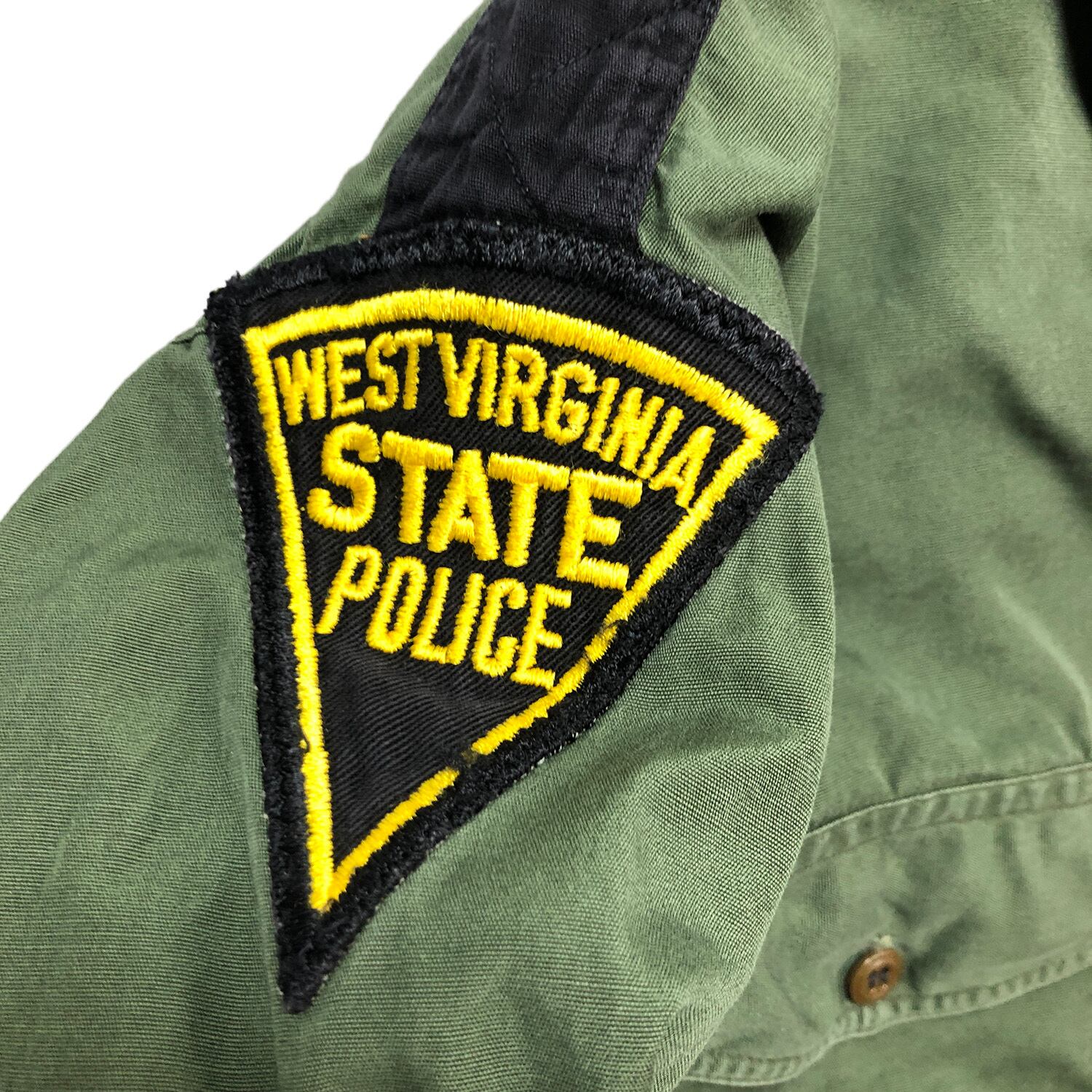 50S ヴィンテージ 西バージニア州警察 ポリスシャツ 長袖シャツ