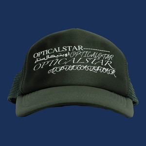 Various Logos Mesh Cap (DeepGreen)