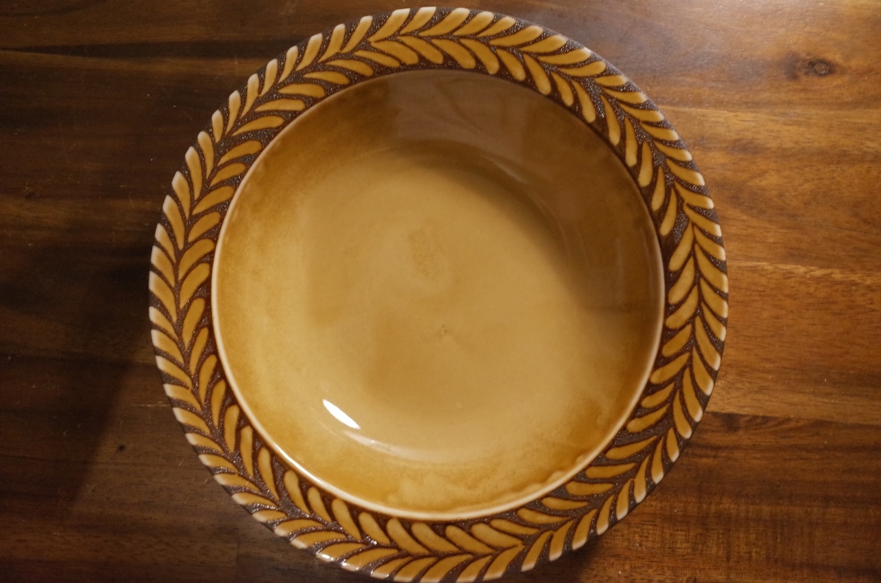 Bowl Plate / Yellow