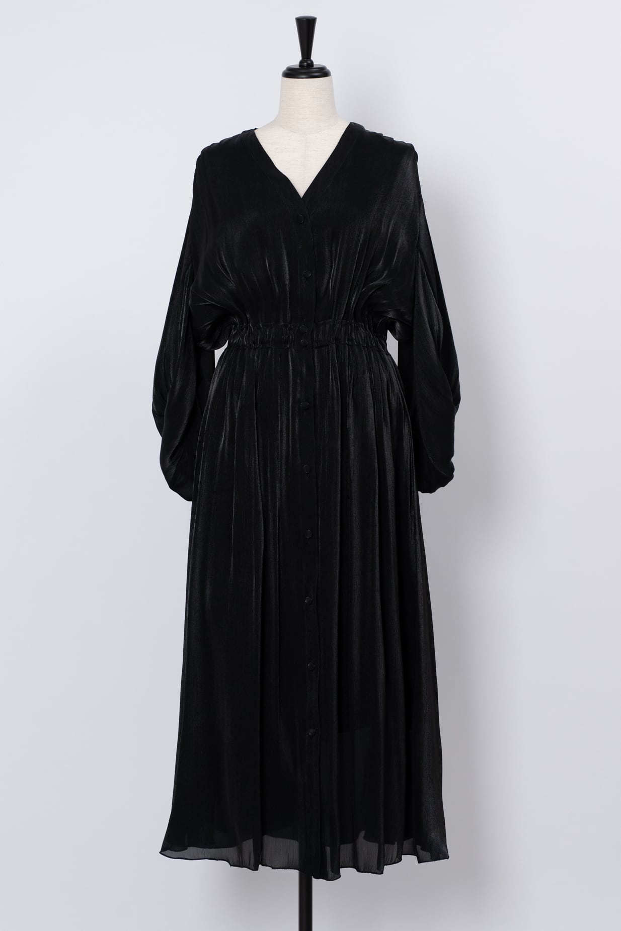 Chambray Dress BLACK