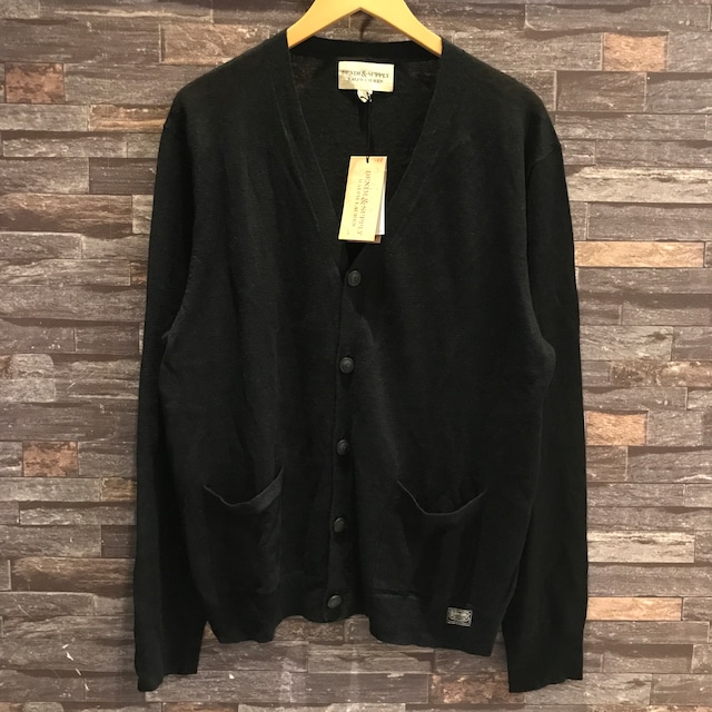 ［NEW］DENIM&SUPPLY LINEN CARDIGAN BLACK