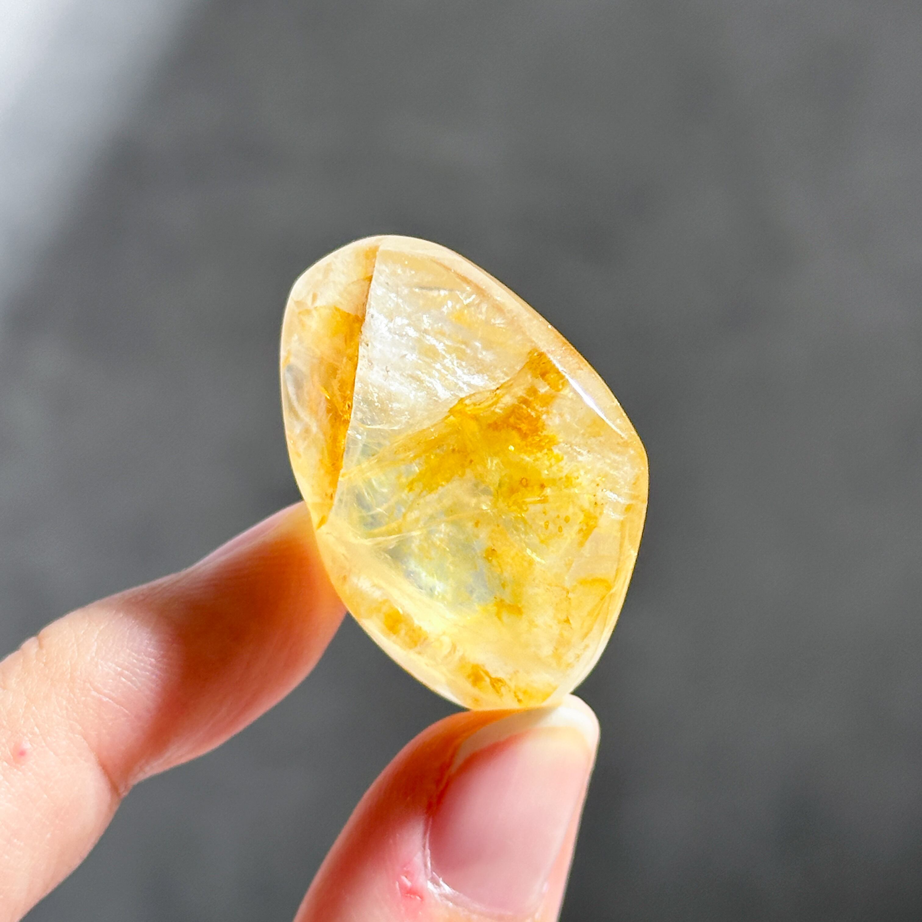 ゴールデンヒーラー ハート型 72◇ Golden Healer ◇ 天然石・鉱物