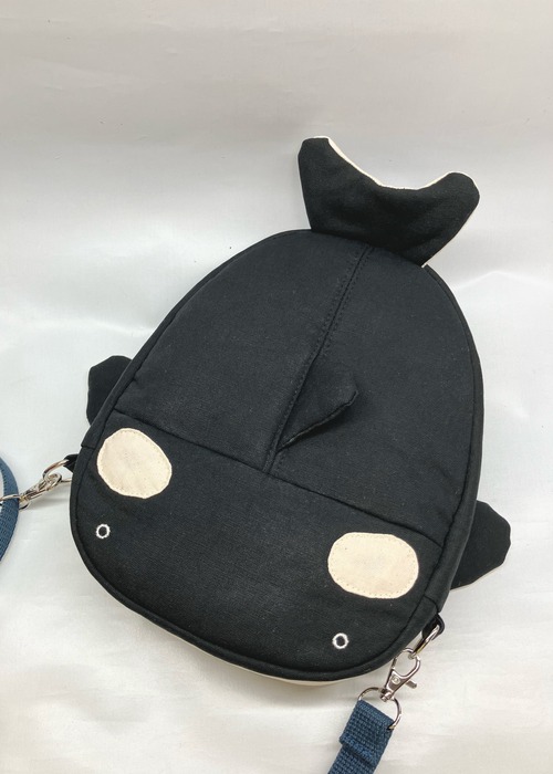 ポシェット　シャチ｜とりさん工房ーかわいいハンドメイドポーチ