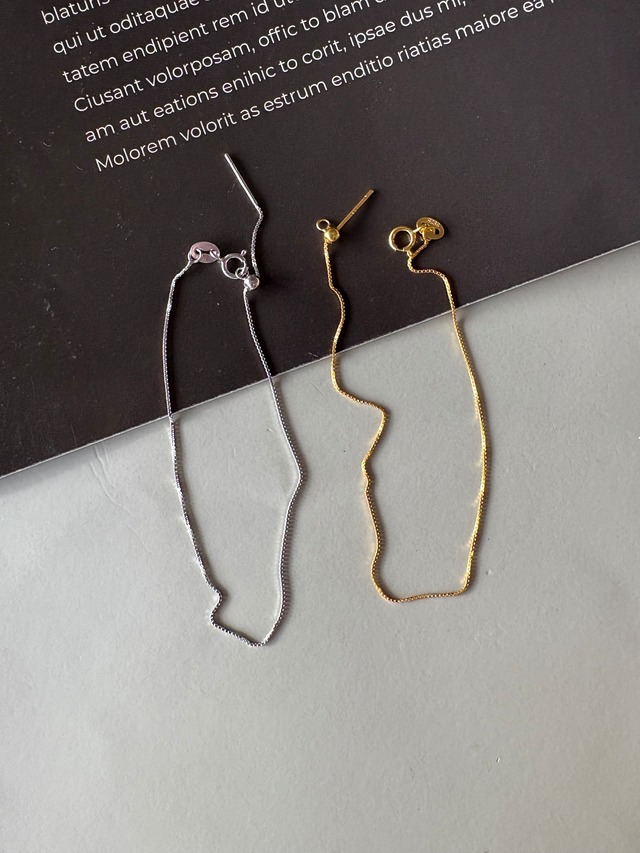 スライドチェーンブレスレット