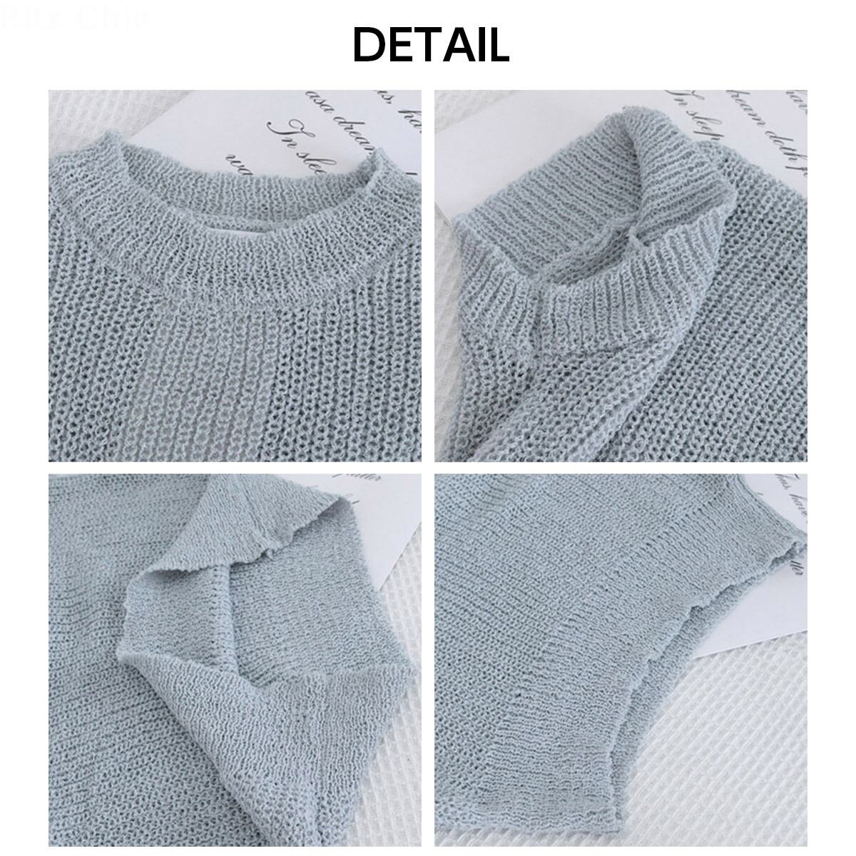 フレンチスリーブ ニット 透かし編み レディース 春夏 韓国 透け感 涼しい おしゃれ きれいめ 大人 かわいい カジュアル シンプル ローゲージニット サマーニット 上品 清楚 大人可愛い 大人女子