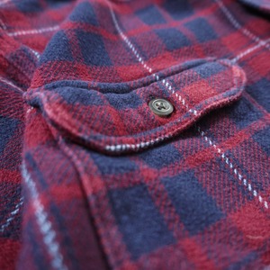 ORVIS heavy flannel shirt L 古着