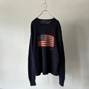 -Ralph Lauren- American flag design knit