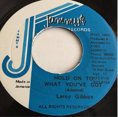 Leroy Gibbons （リロイギボンス） - Hold On To What You've Got【7'】
