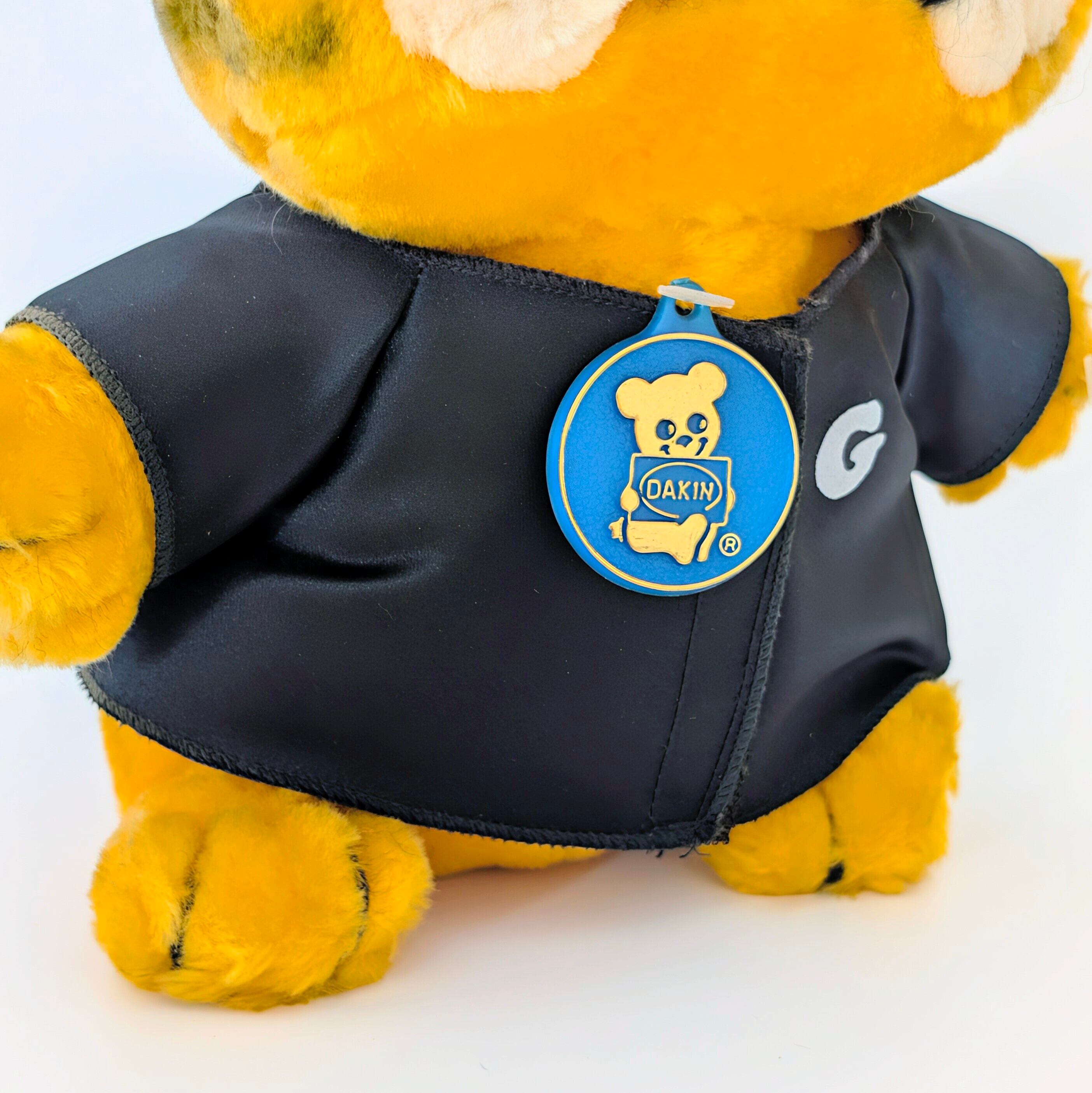 ☆ VINTAGE 1980年代初期 ☆【 Garfield ( ガーフィールド ) 】『 卒業式Garfield DAKINタグ付 』ぬいぐるみ / プラッシュ / plush / 1980年代年製 〚アメリカン雑貨 アメトイ〛
