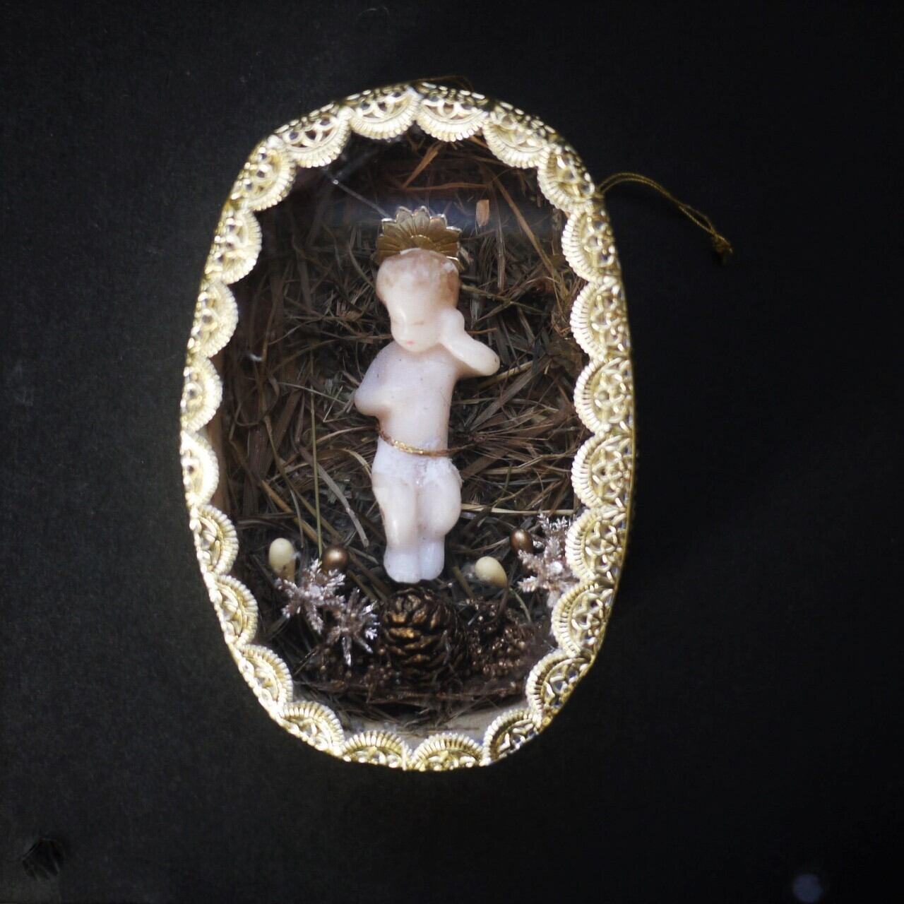 ワックスの赤ちゃんイエス Faschenkind