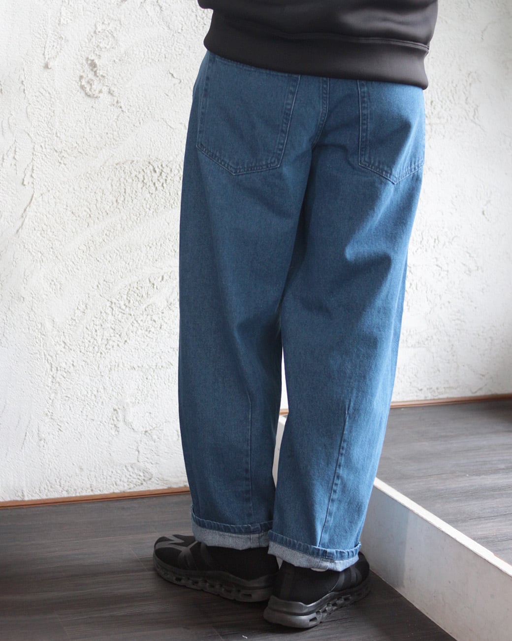 Select】9.5oz デニムバレルレッグジーンズ (260201) | voice clothing