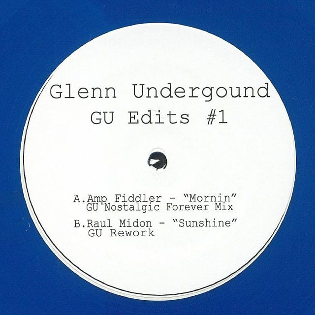 〈残り1点〉【LP】Glenn Underground - Gu Edits 1 & 2（カラー ヴァイナル）