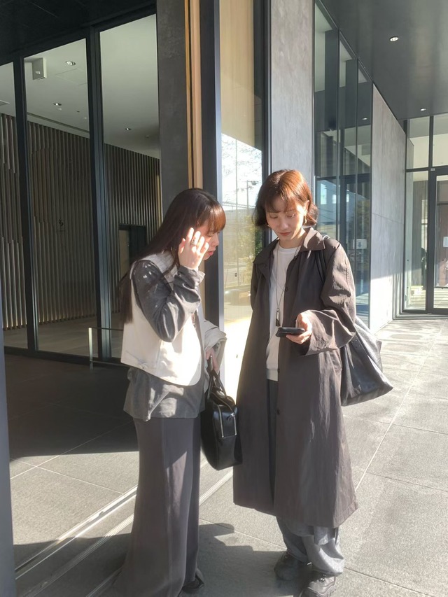(予約) taffeta / Mood trench coat 2color