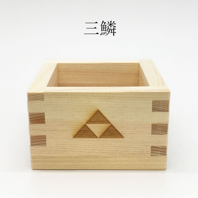 【朝倉義景】三つ盛り木瓜 家紋枡 戦国武将グッズ