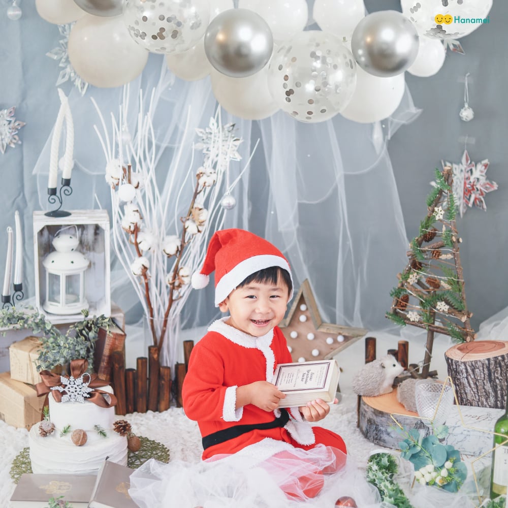 冬季限定カラー】 バルーンガーランド キット クリスマス パーティー