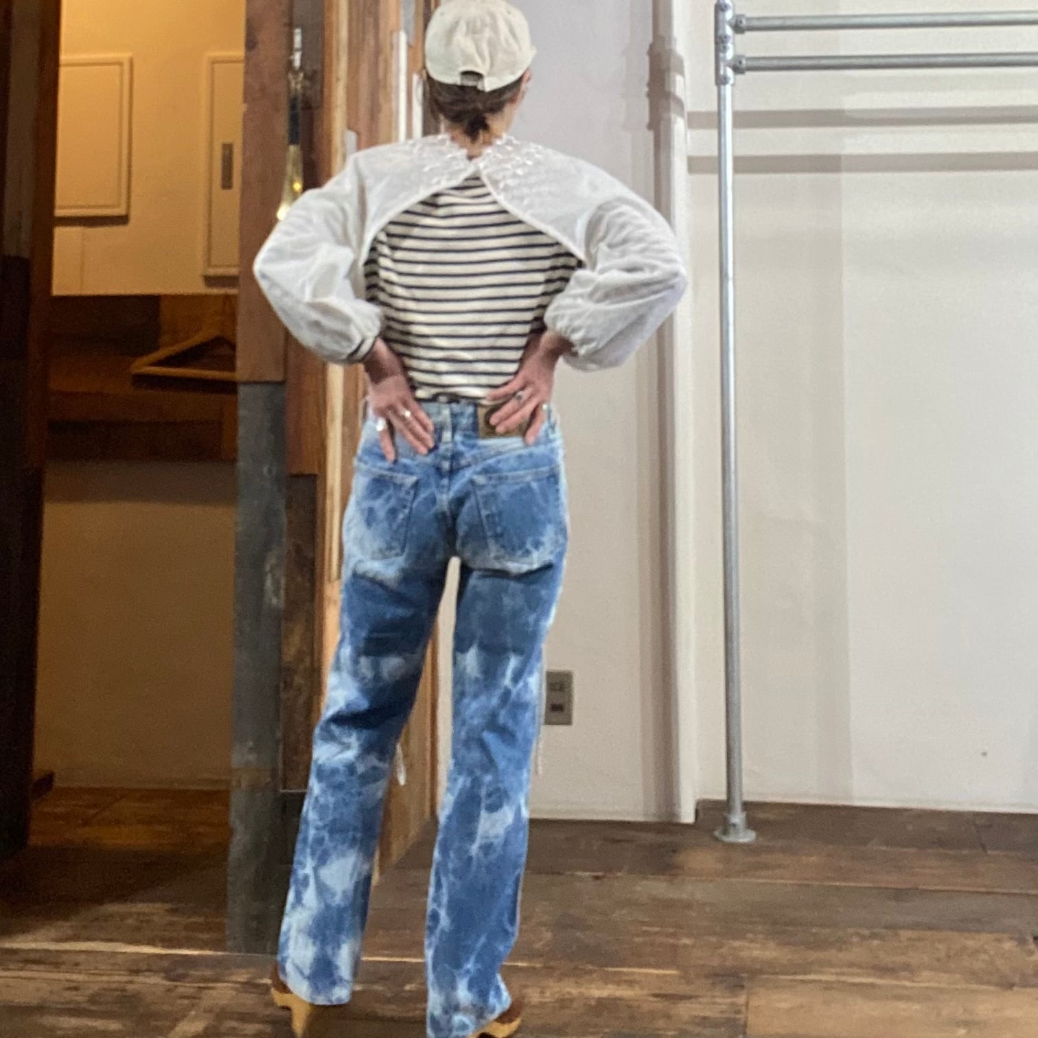 Chemical Wash Denim Pants / ケミカル デニム パンツ 古着 | 古着屋