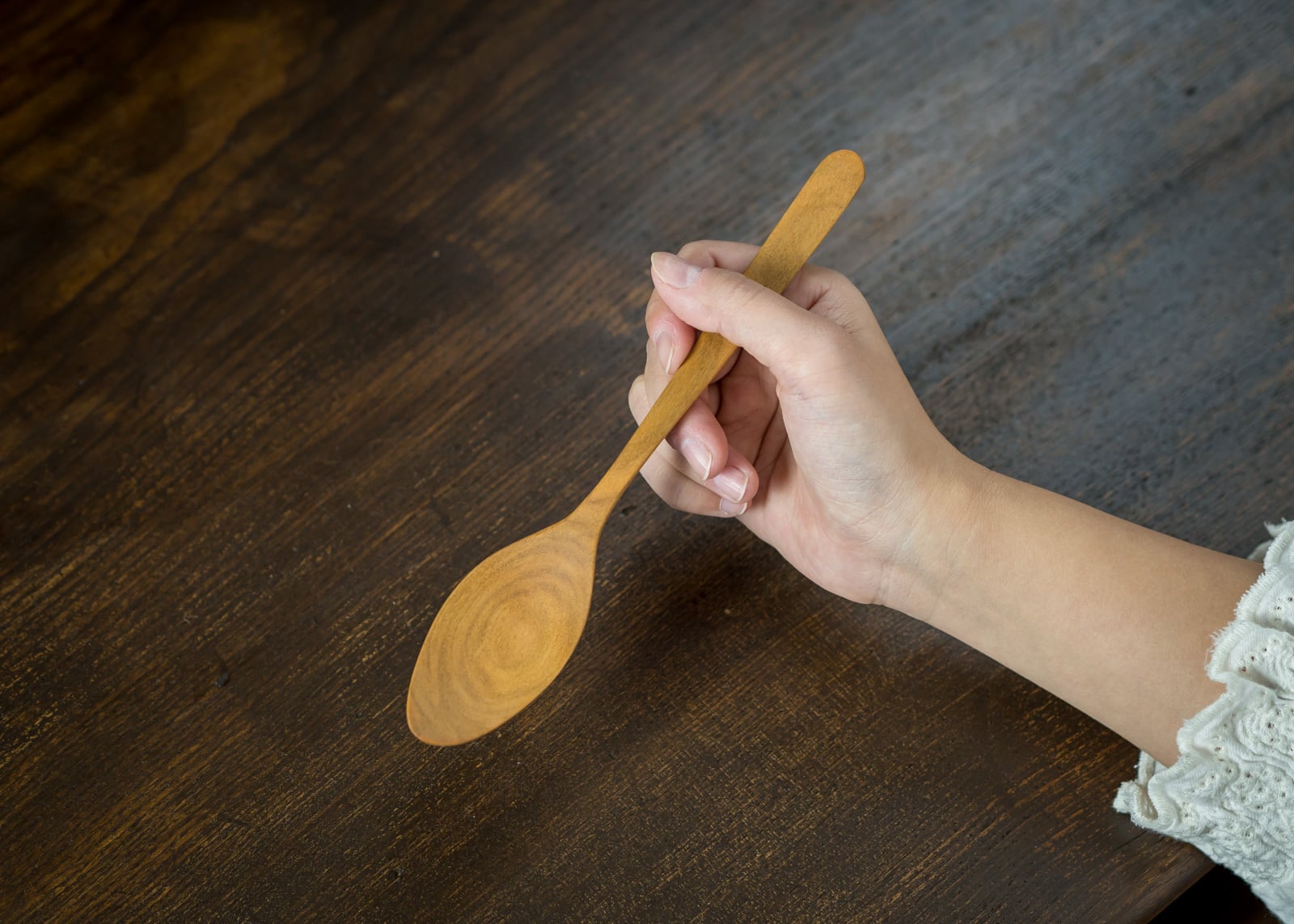 ヤマザクラ材 ディナースプーン（カレースプーン・木の匙・木製カトラリー）／Canaria Wood Works