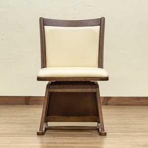 ダイニングコタツ用　ハイバック回転チェア　BR/NA