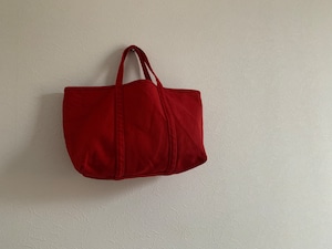 サンプルSALE  )  帆布 おでかけTOTE  RED