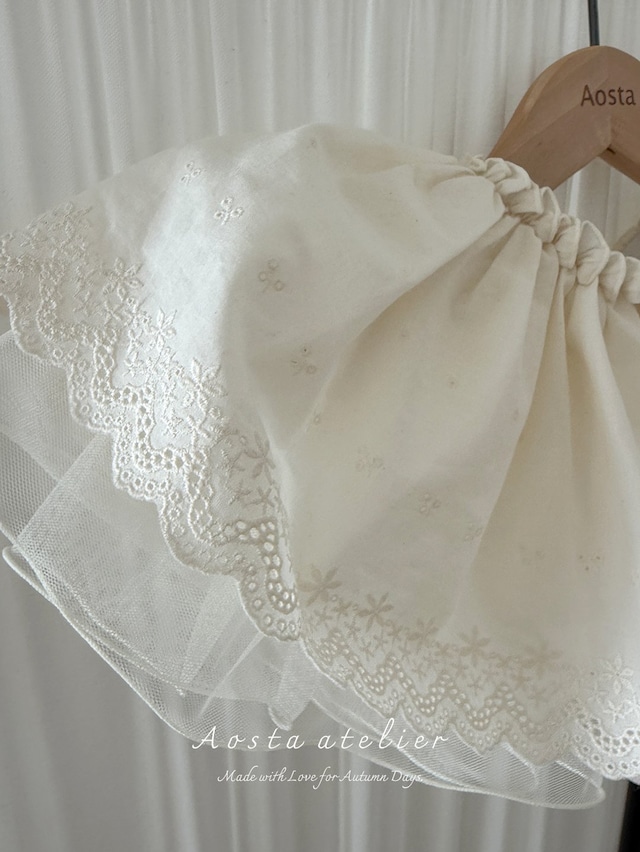 ⭐︎即納⭐︎[Aosta] lace skirt