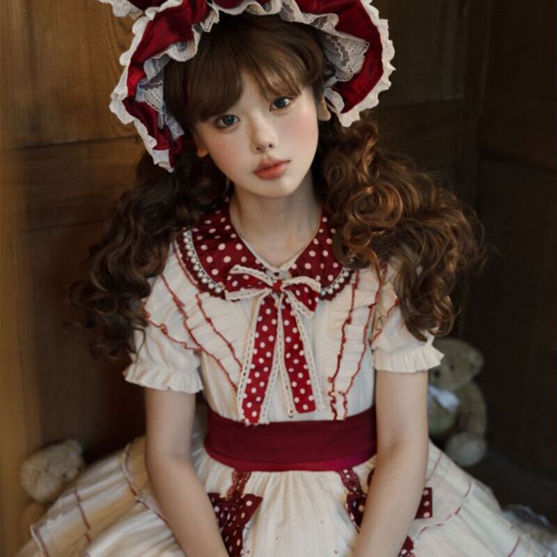 ロリータファッション ボンネット うさぎ耳 甘ロリ はじめてでも