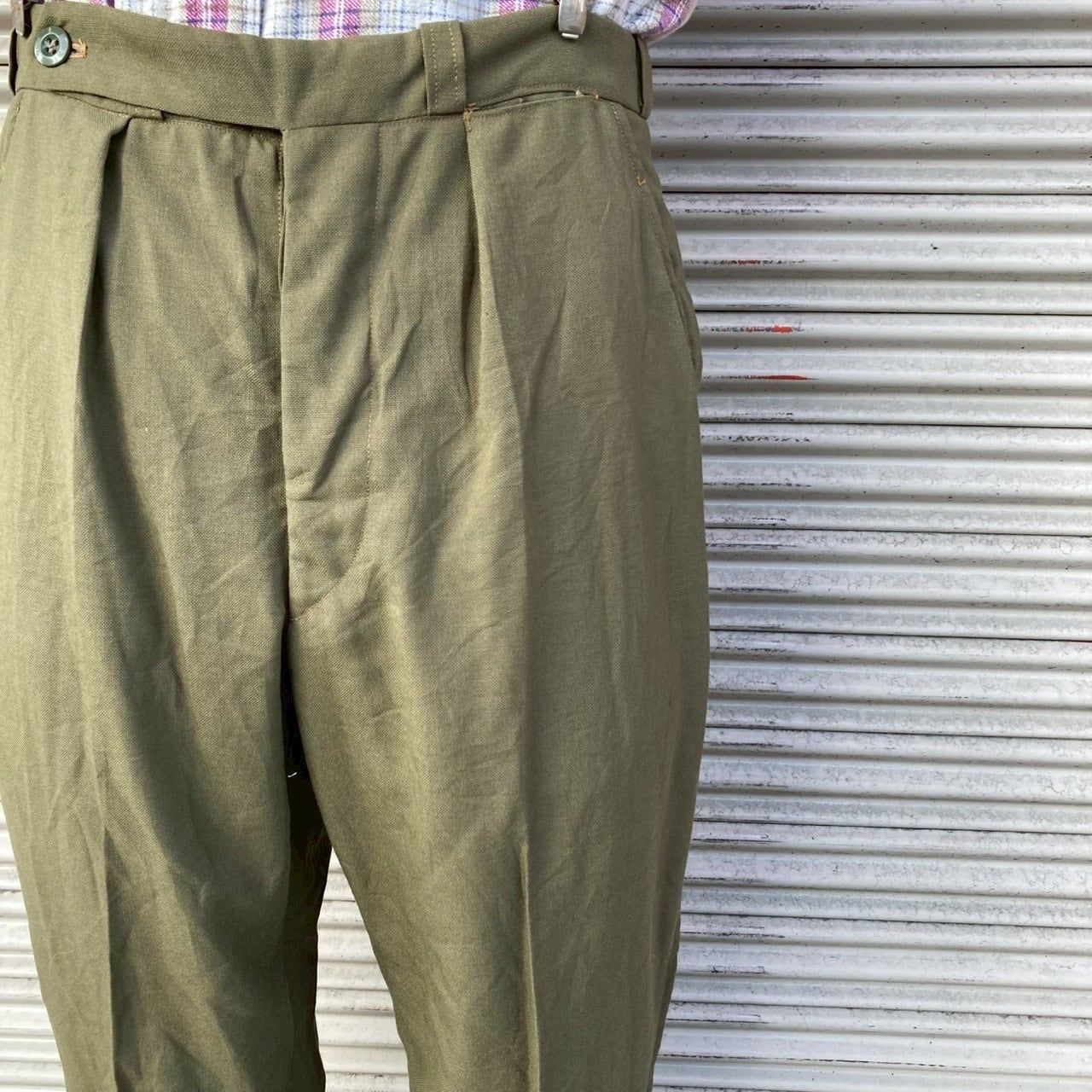 60s Euro Army ユーロ ミリタリー スラックス パンツ ヴィンテージ