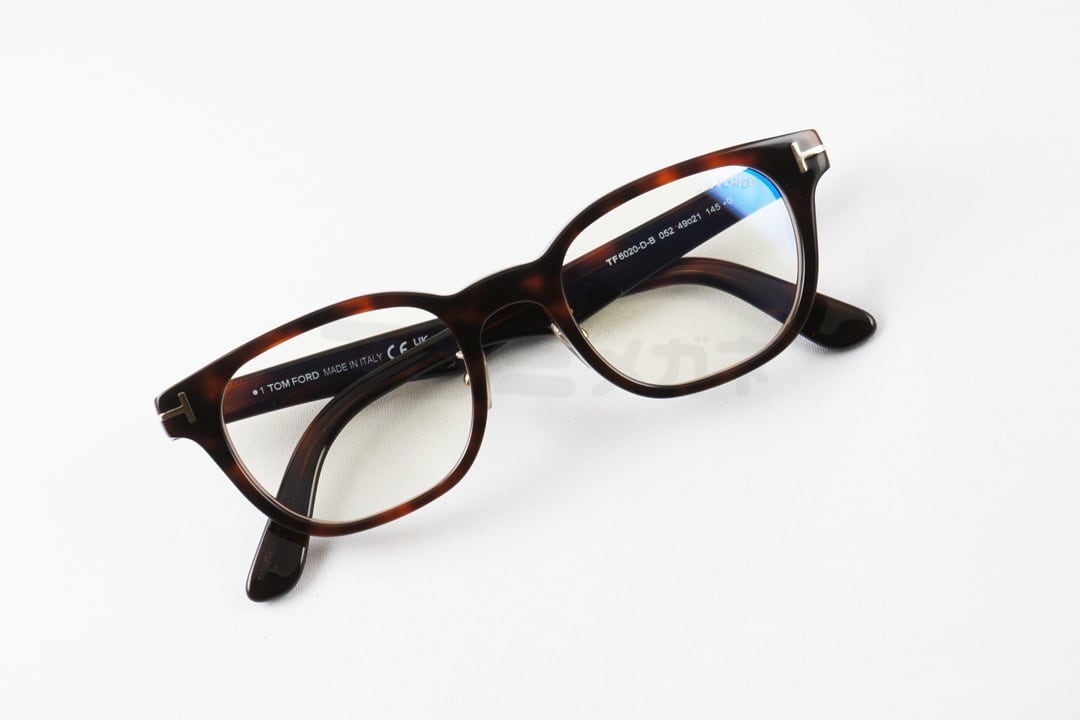 TOM FORD メガネ TF6020-D-B 052 日本企画モデル ウェリントン メンズ