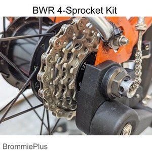 Brommieplus【BWR 4-Sprocket Kit】for Brompton