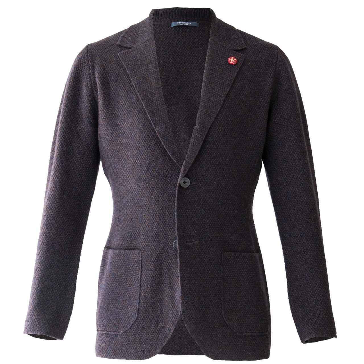 4色ミックス ラムズウール100%】ラムズウールミックスカラーニット