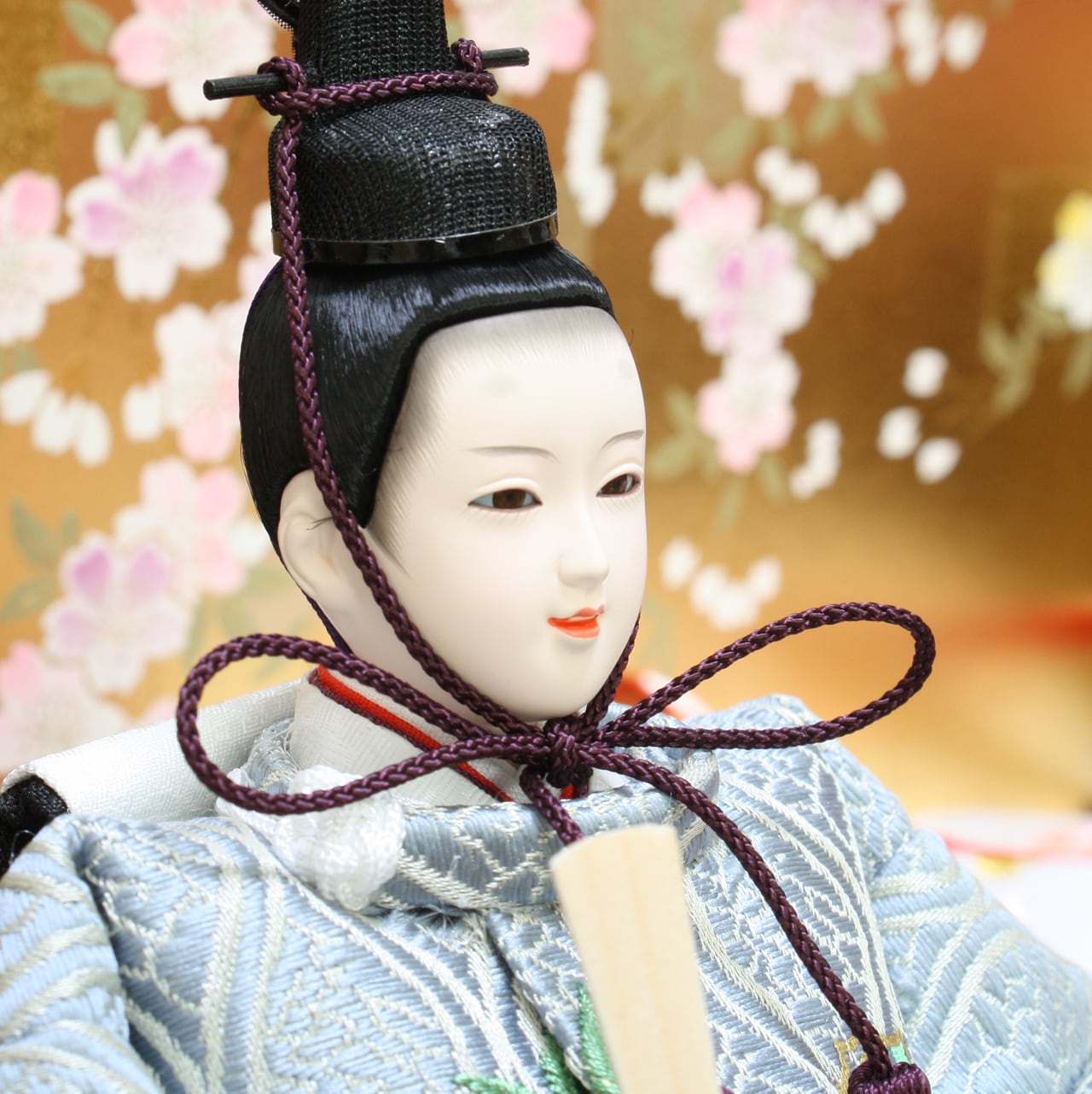 ひな祭り用 七段飾り 35号 毛氈付き スチール製 ひな段 雛人形