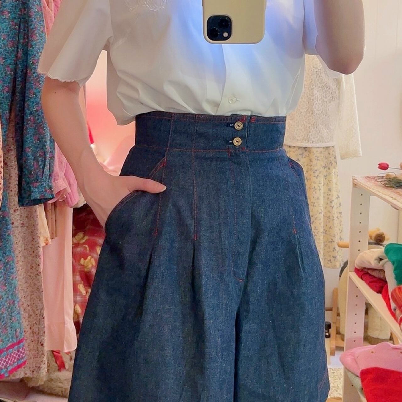 remake ✂︎ twinning with dwarf short pants