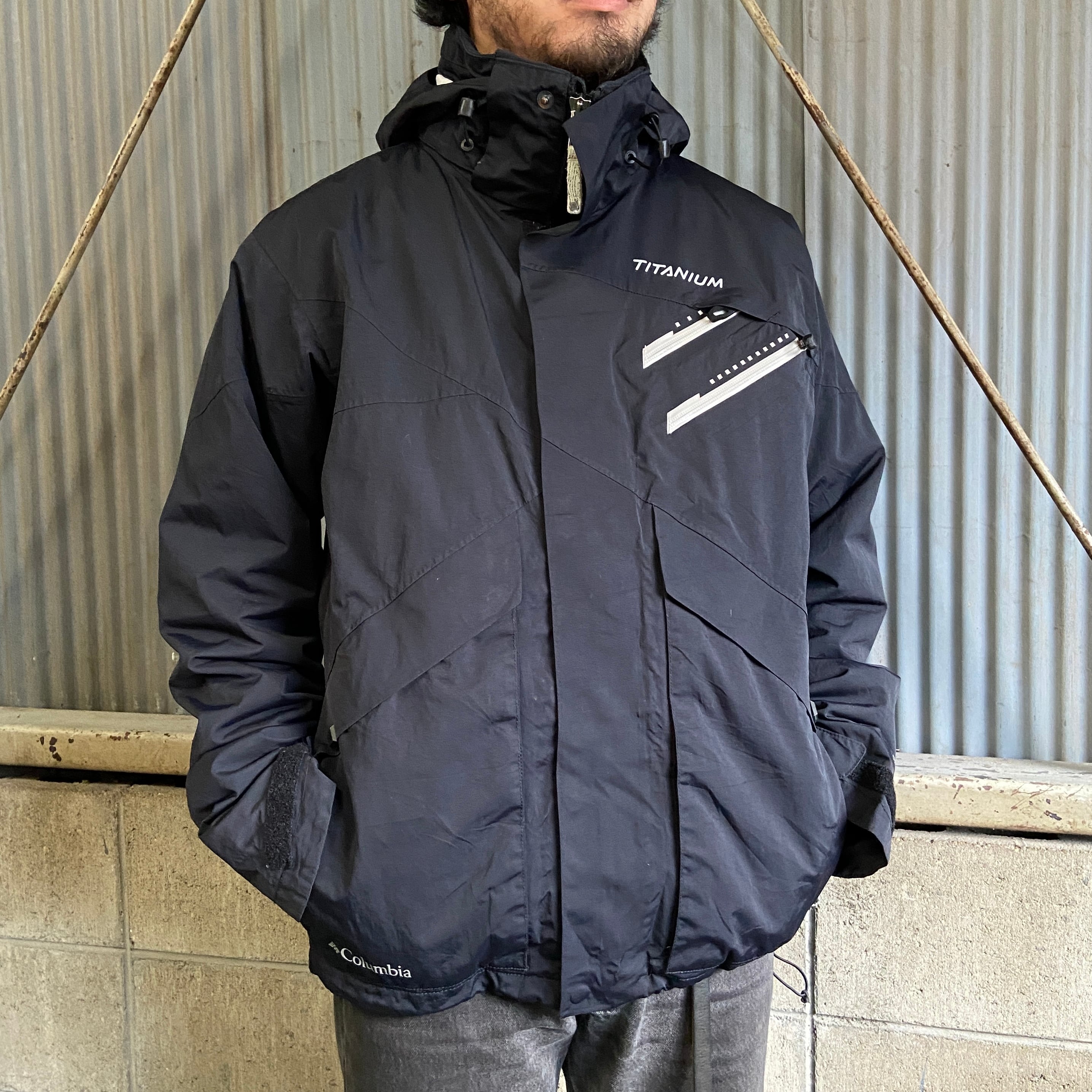 Columbia コロンビア TITANIUM 3WAY マウンテンパーカー フード着脱式 