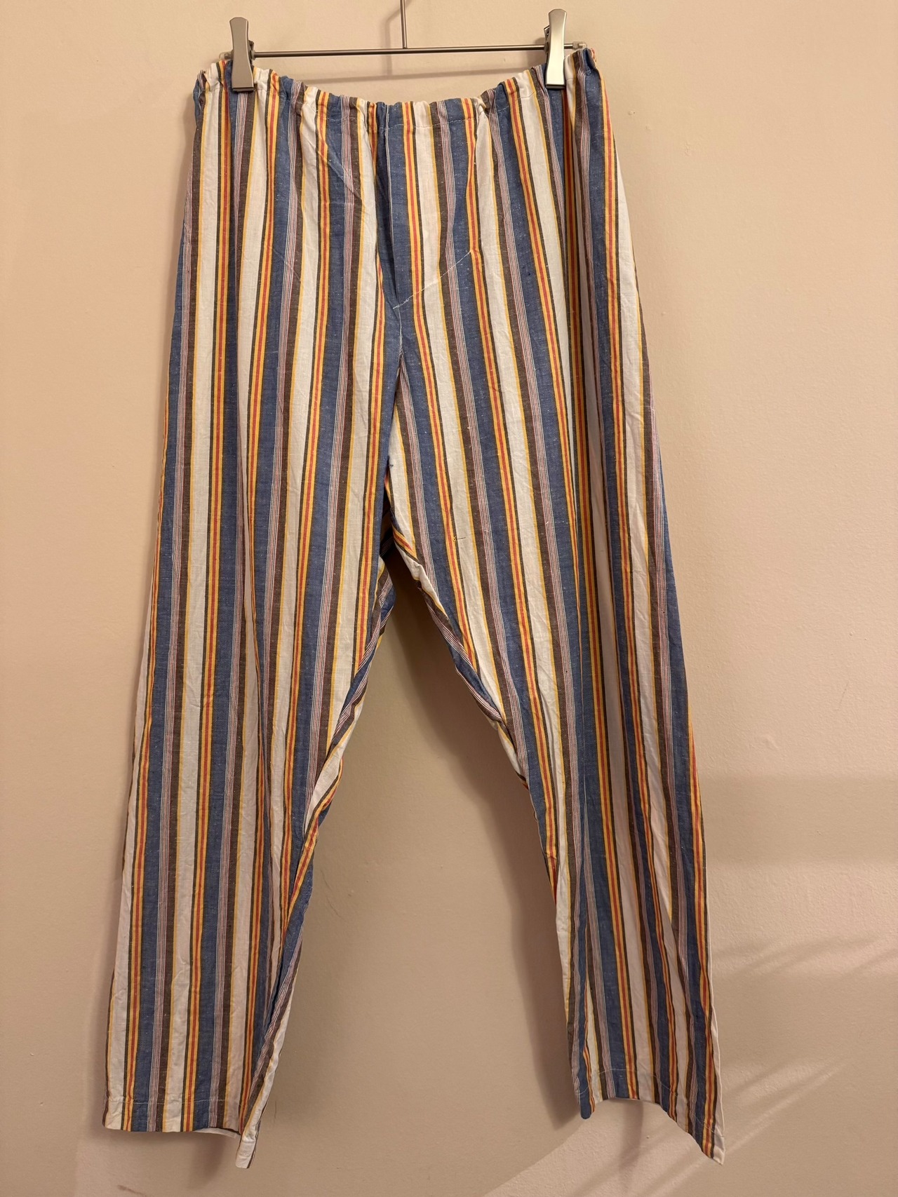 1970~80's DREIKLANG マルチカラーストライプレトロパンツ