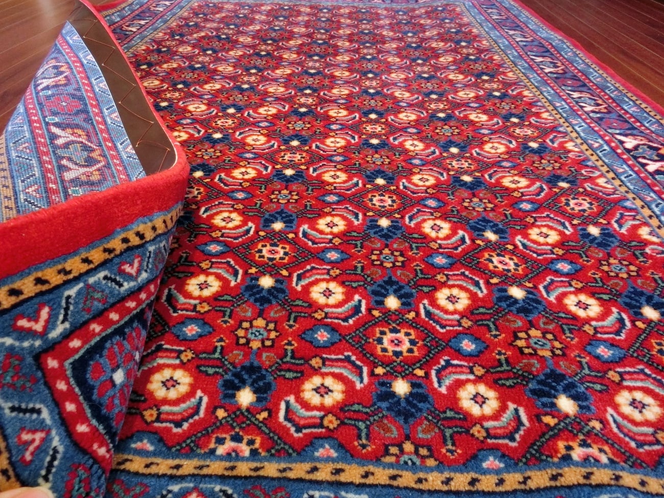 ペルシャ絨毯 手織り ムード産【リビングサイズ】149 | Heris Carpet ヘリス カーペット powered by BASE