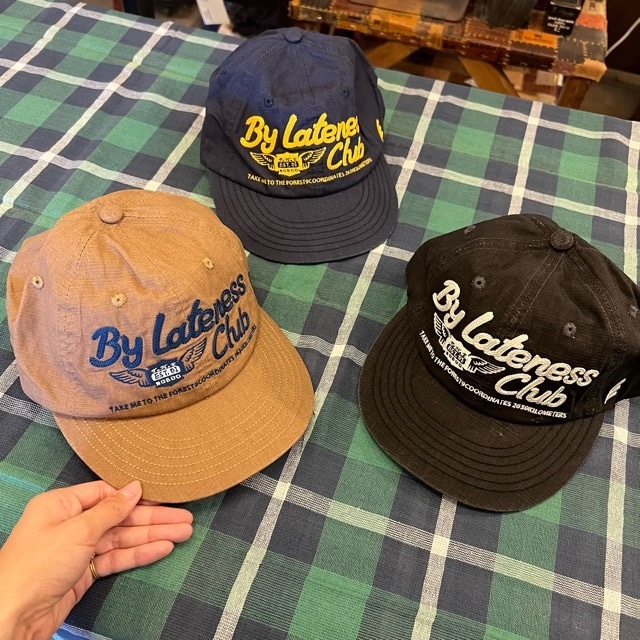 TOPANGA Accessory　By Lateness Club Cap　3Color　Cap　キャップ　帽子　