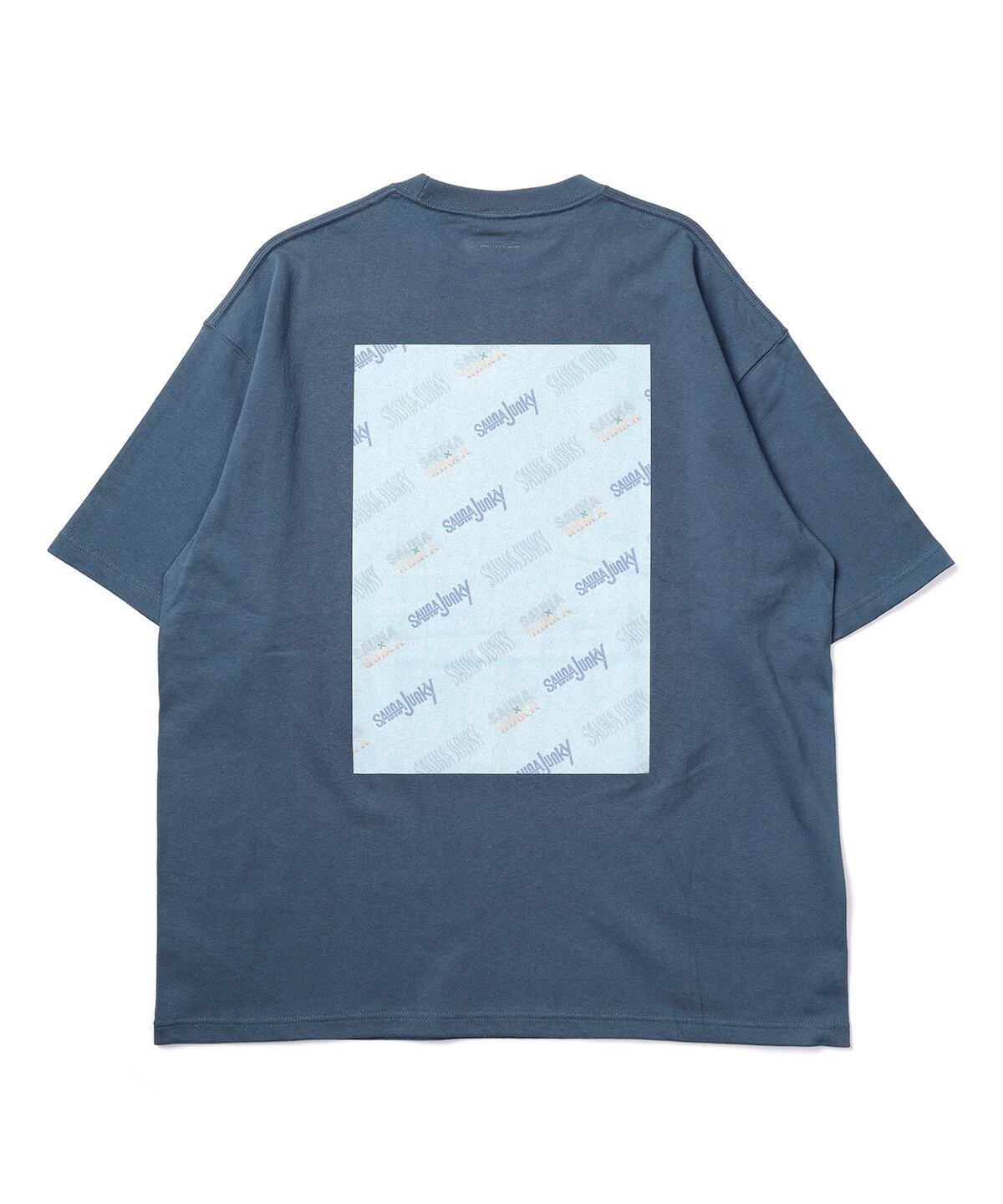 マルチロゴバックプリントT（NAVY）