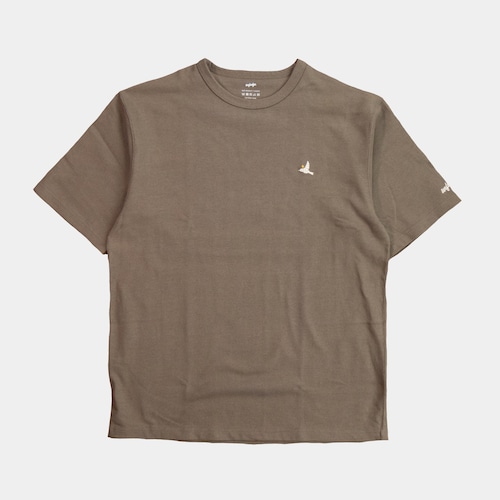 FLYINGBIRD / 100% Cotton T-Shirts / KAHKI / 日本製
