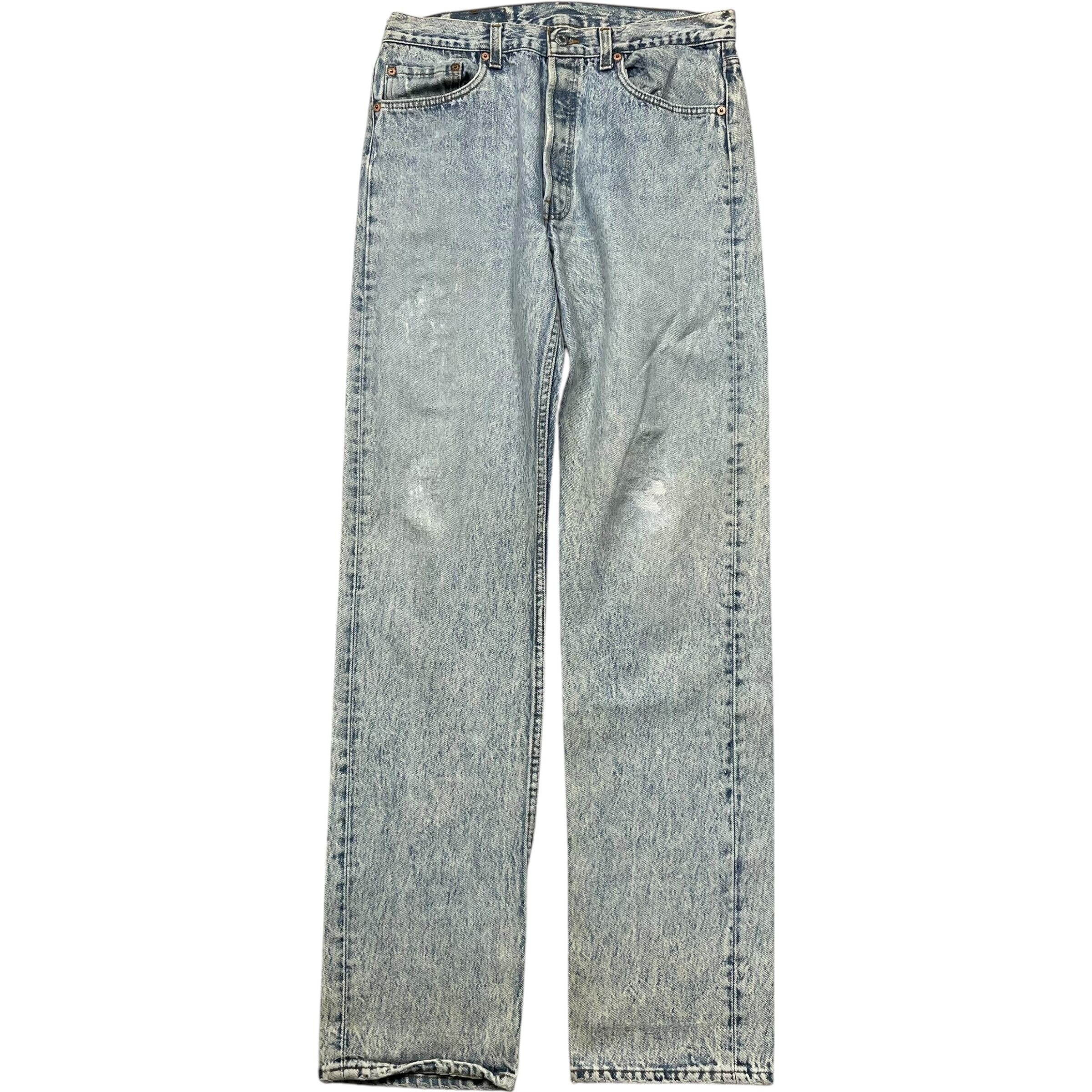 《実寸 W32L35》 Levi's リーバイス 501 デニムパンツ ストレート USA製 90年代 vintage no.6038