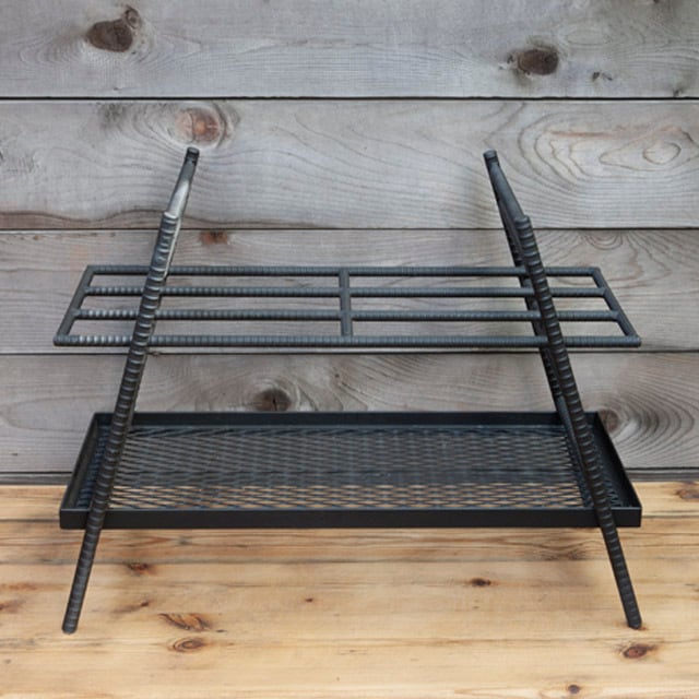 焚き火台・Sサイズ エキスパンドメタル網/ロストル セット | I.M.F