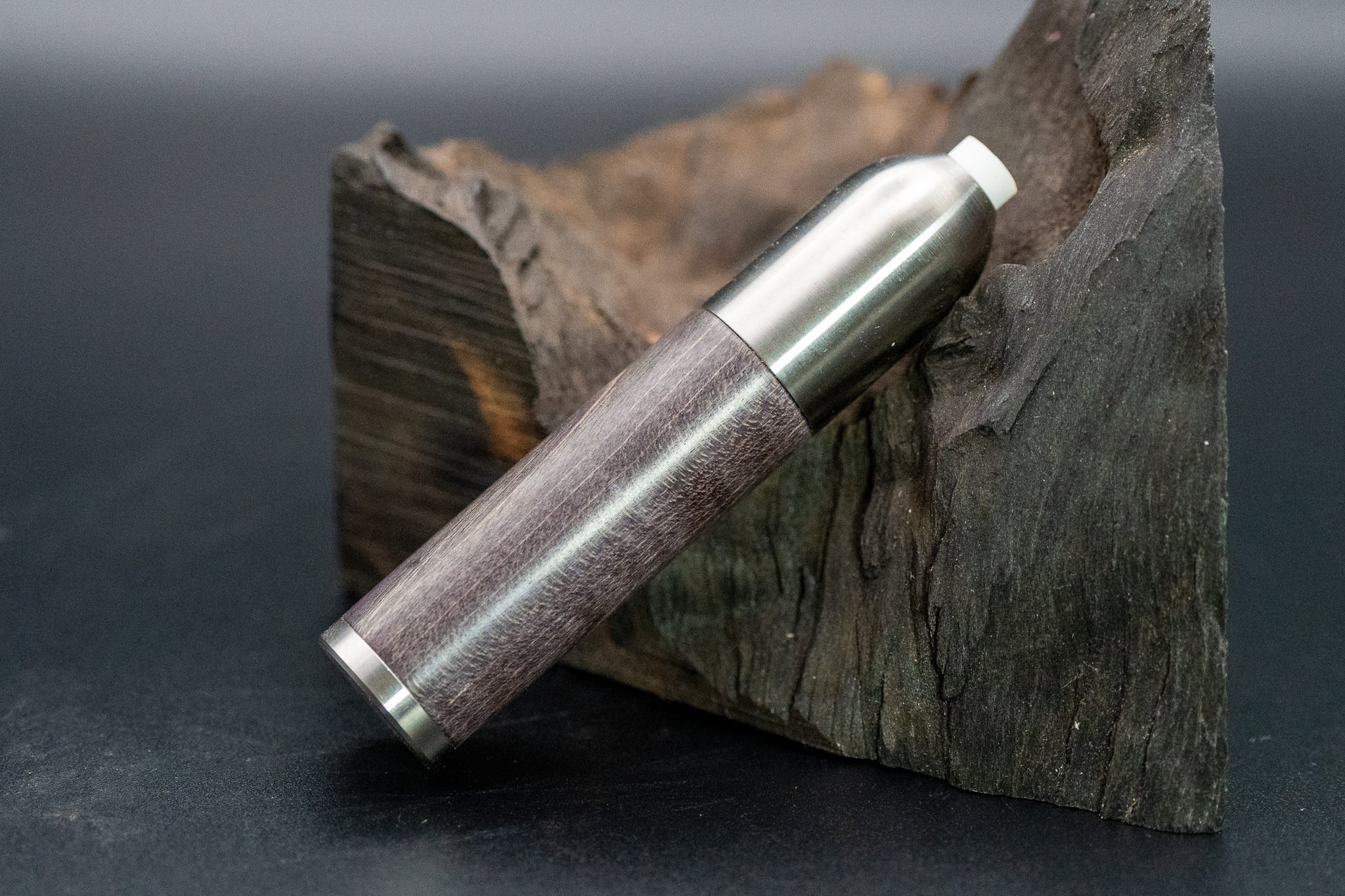 【カナダの象徴】ハードメープル スタビライズウッド ツイスト消しゴム silver