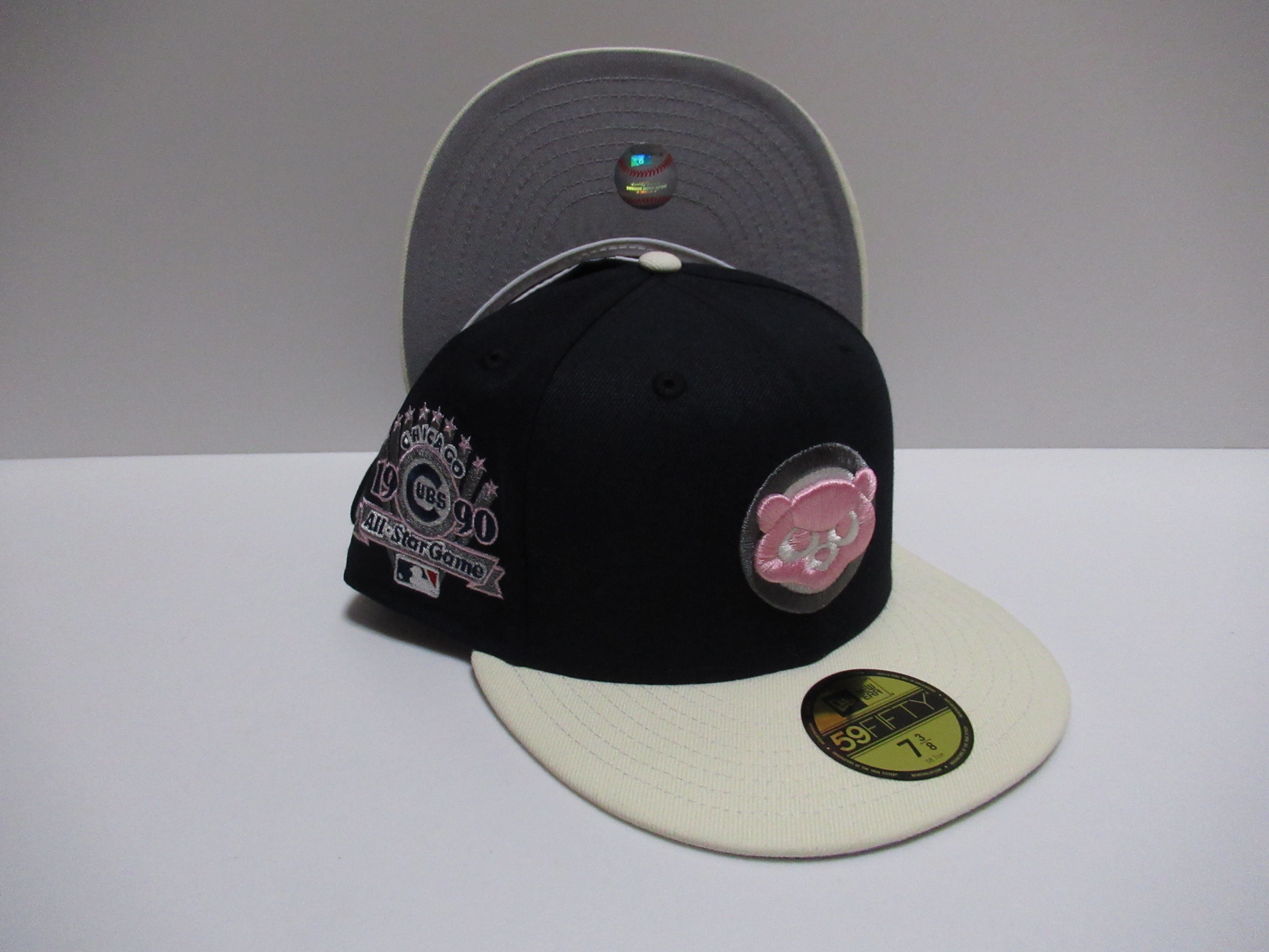 Exclusive NEW ERA 59fifty Chicago Cubs シカゴ・カブス Navy×Chrome