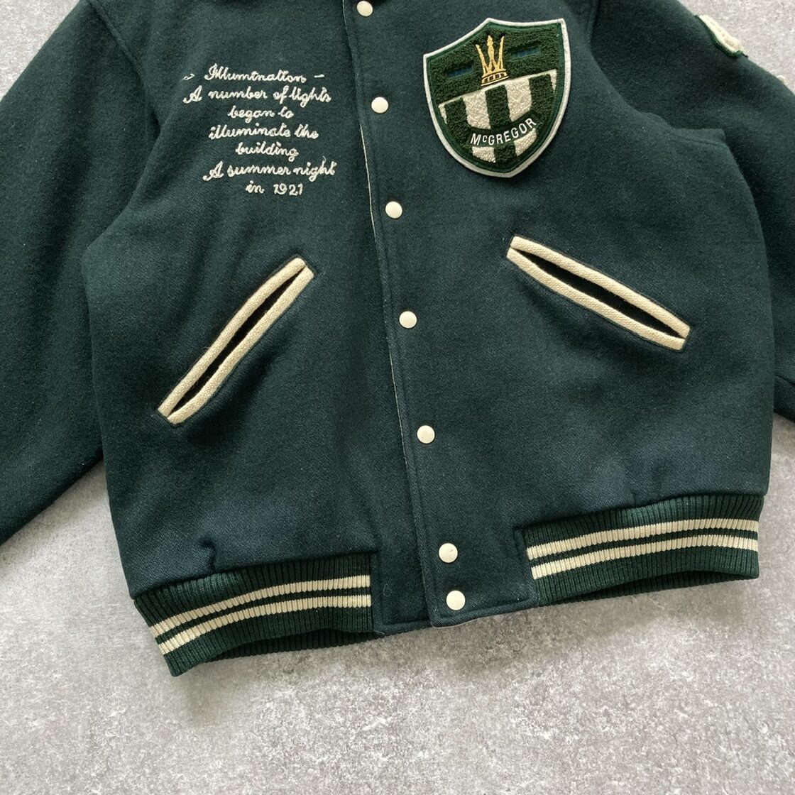 McGREGOR】 マクレガー ウールスタジャン ワッペン刺繍 70年代 | Pay ID 