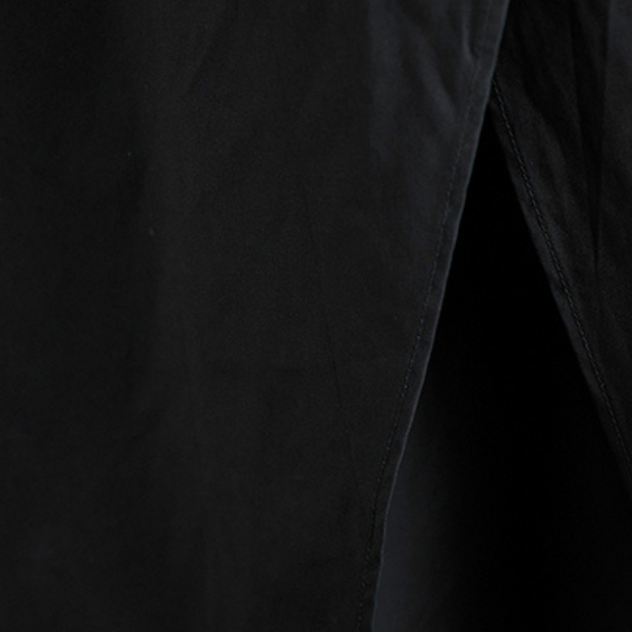 レース切替 ブラック ブラウス  30020