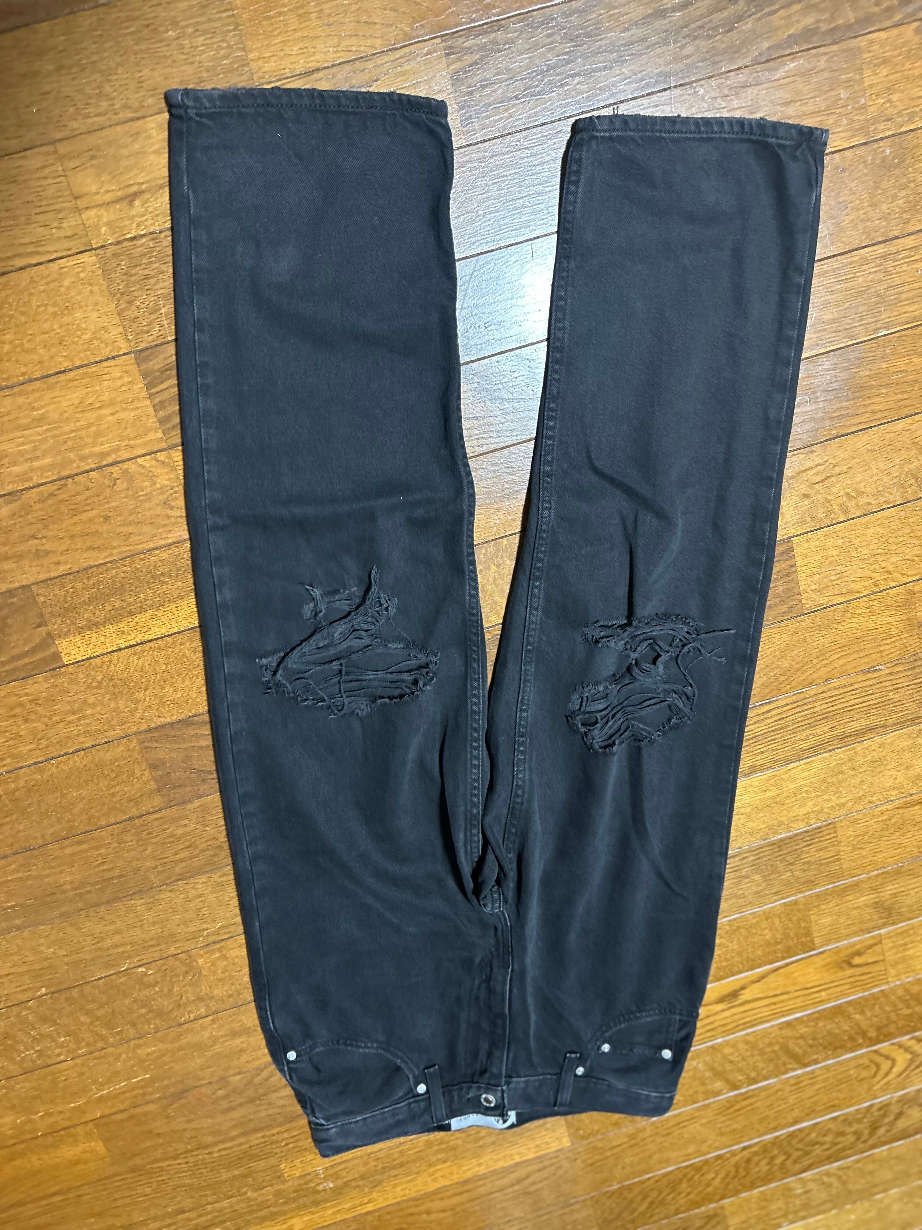 90's LEVI'S ACTION SLACKS Slacks Black W37 90年代 リーバイス