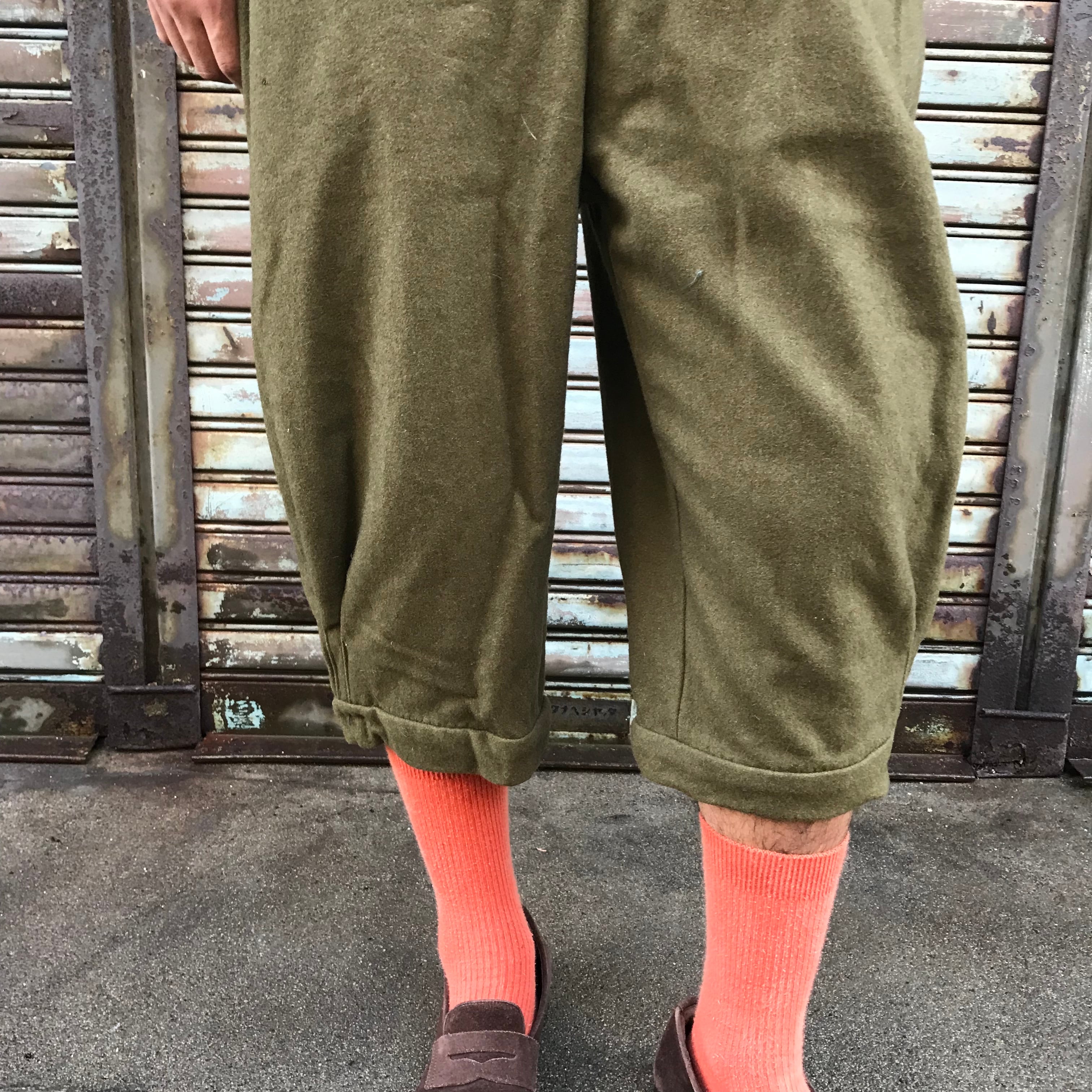 美品 40s 米軍 実物 US ARMY ウール クロップド ジョッパーズ 美品 40s 米軍 実物 US ARMY ウール クロップド ジョッパーズ